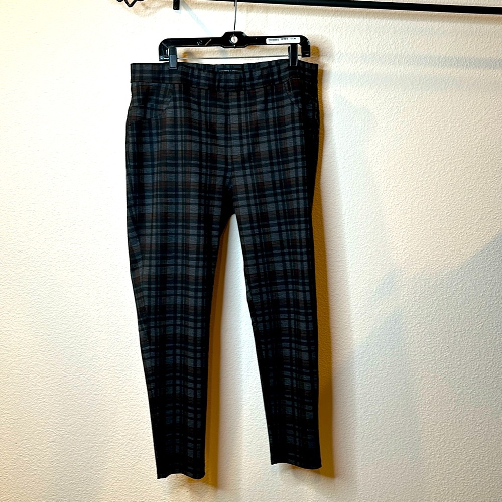 Sanctuary x Anthropologie Plaid Skinny Pants 2X